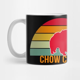 Chow Chow Vintage Silhouette Mug